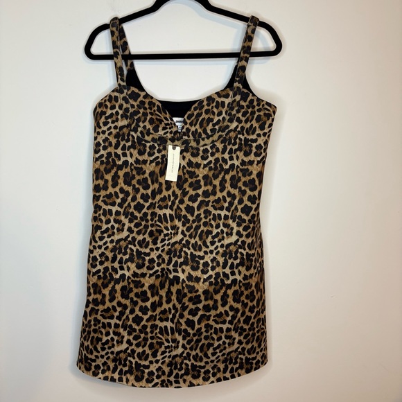 Anthropologie Dresses & Skirts - NWT Anthropologie X Dhruv Kapoor Leopard Print Mini Dress Size Medium